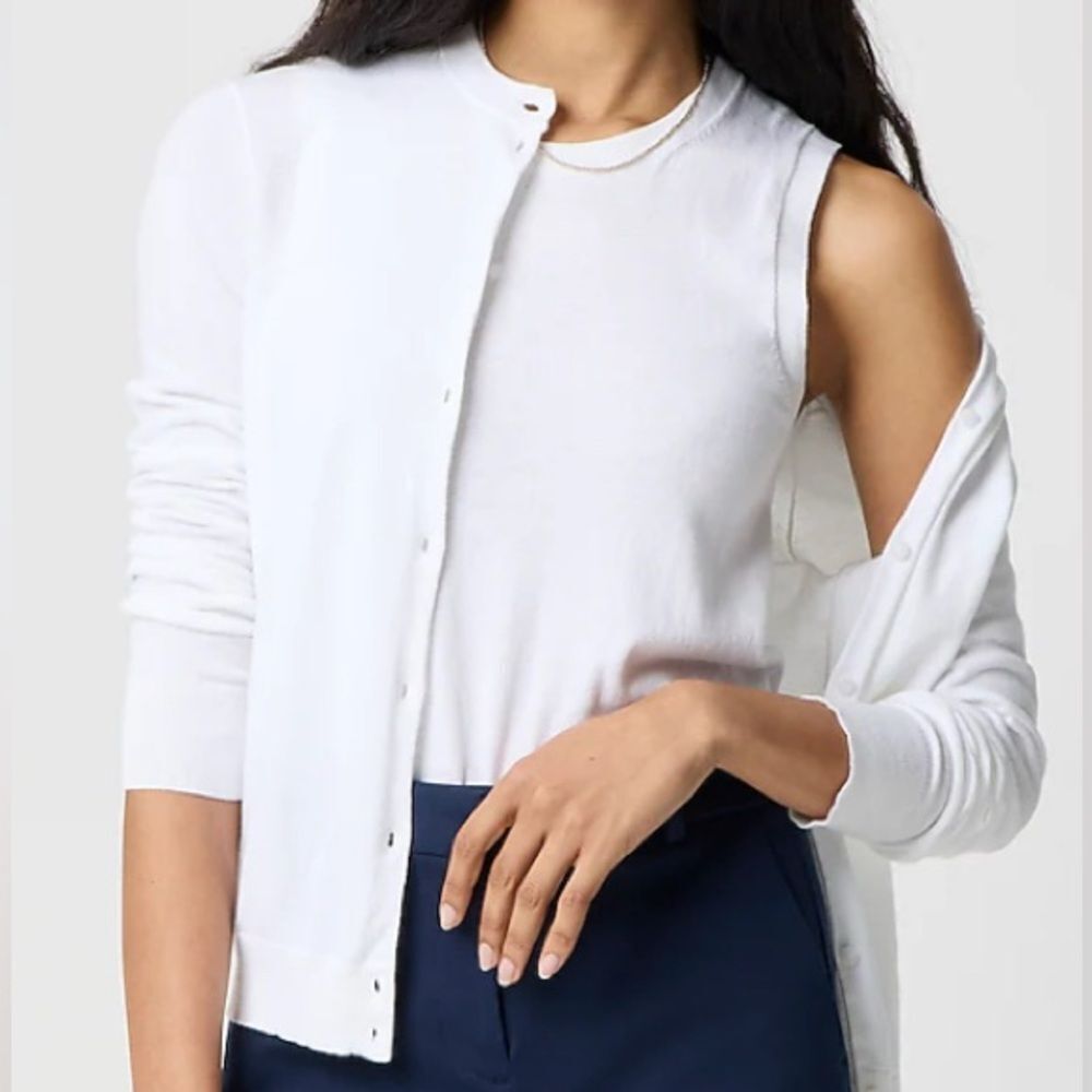 J.Crew Sweater shell Top  NWT Size M